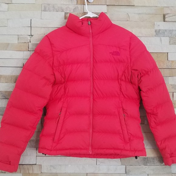The North Face Jackets & Blazers - North Face Womens Small Red 700 Goose Down Nuptse Puffer Jacket Winter Ski Coat